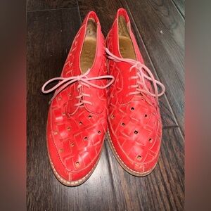 Fiel Anthropologie Weave Oxfords shoes